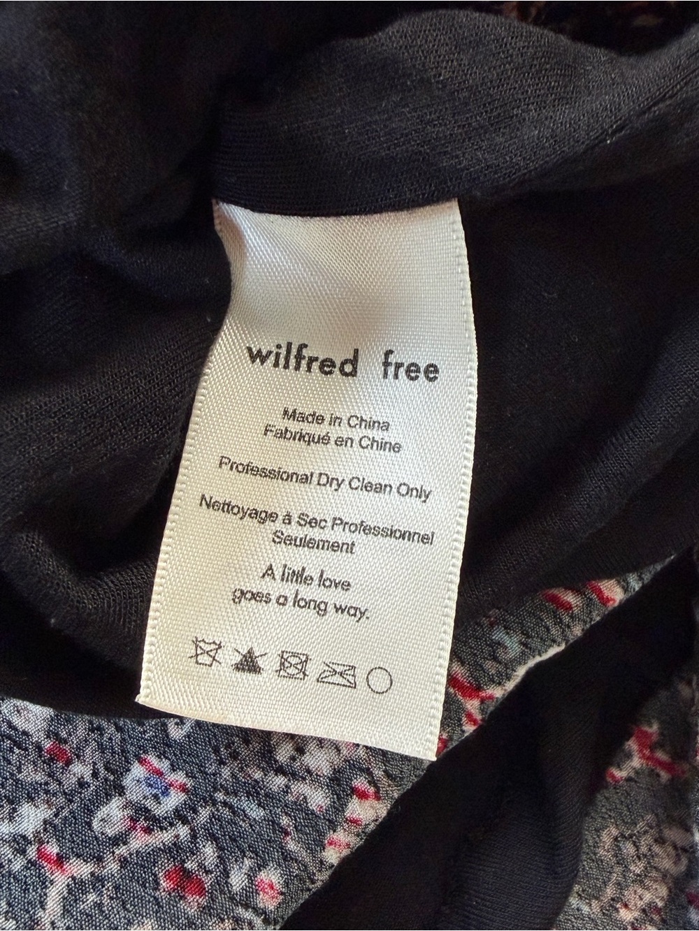 Aritzia Wilfred Free Boho Floral Spaghetti Strap Mini Dress Size Small - Picture 7 of 11